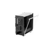 DeepCool CH370 WH R-CH370-WHNAM1-G-1 caixa de PC Micro ATX Mini Tower, janela lateral, suporte para radiador de 360 mm, baías 2x 3,5 polegadas + 3x 2,5 polegadas, branca