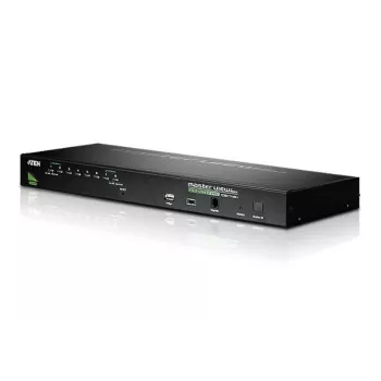 ATEN Switch KVM 8 portas USB - PS/2 VGA com porta periférica USB
