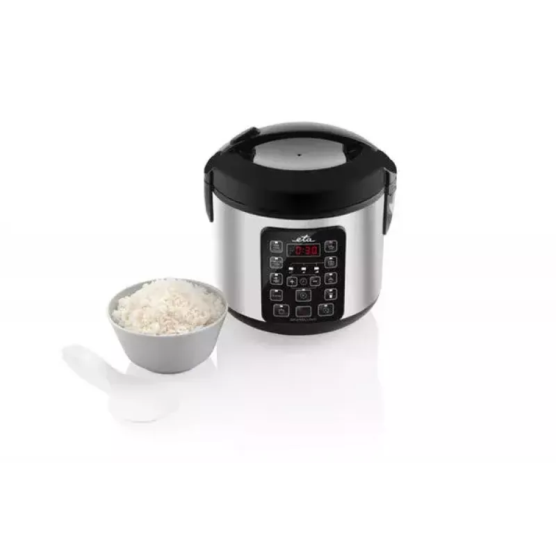 Panela de arroz ETA Granellino 1,5 L, 500 W, preto, controlo por botões