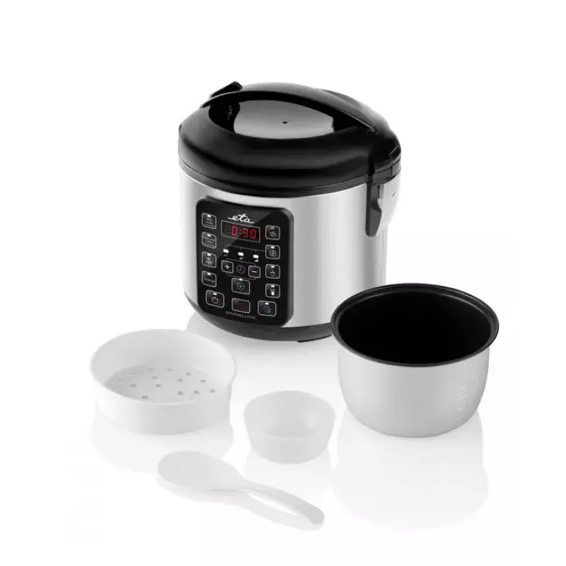 Panela de arroz ETA Granellino 1,5 L, 500 W, preto, controlo por botões