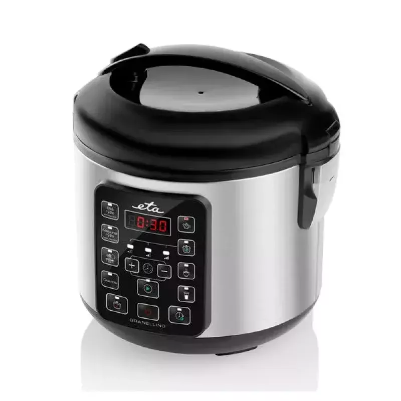 Panela de arroz ETA Granellino 1,5 L, 500 W, preto, controlo por botões