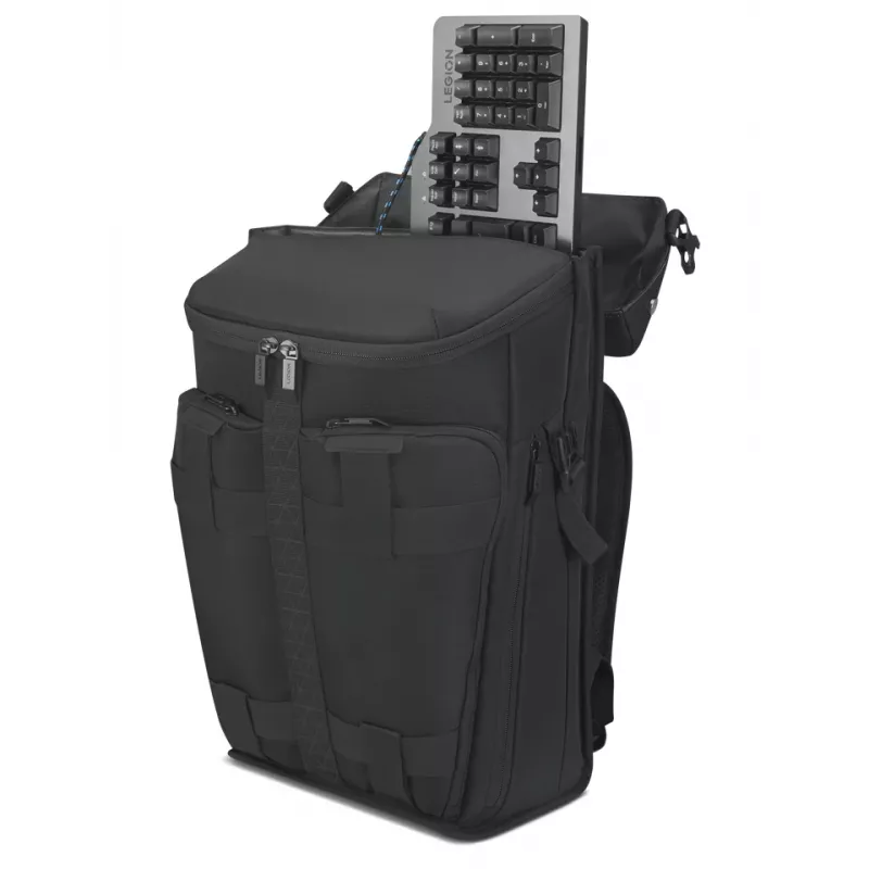 Mochila de viagem Lenovo Legion Active GX41C86982 — Poliéster, preto, compatível com até 17