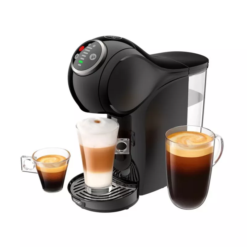 Máquina de café de cápsulas De’Longhi Genio S Plus EDG315.B — Dolce Gusto, depósito de água de 0,8 L, 15 bar, bancada, preta