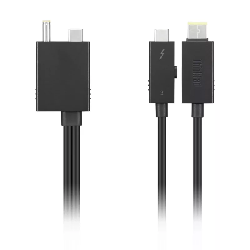 Cabo Thunderbolt Lenovo 4X91K16970 0,7 m 40 Gbit/s Preto