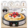 Máquina de crepes Adler AD 3058 1600 W Preto Aço inoxidável