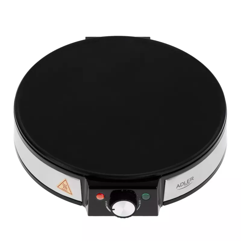 Máquina de crepes Adler AD 3058 1600 W Preto Aço inoxidável