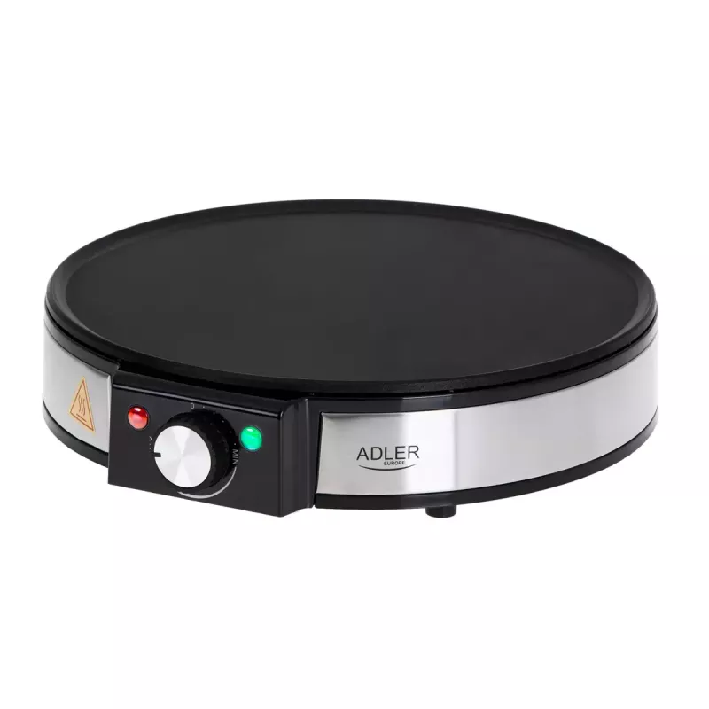 Máquina de crepes Adler AD 3058 1600 W Preto Aço inoxidável