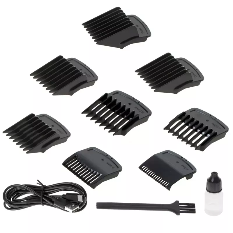 Máquina de cortar cabelo Camry CR 2835g sem fios – níveis de corte ajustáveis para cortar cabelo