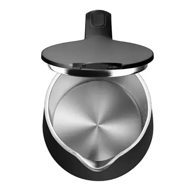 Chaleira elétrica Adler AD 1345b — capacidade de 1,7 l, 1850 W, aço inoxidável, preta