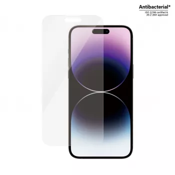 Proteção de ecrã PanzerGlass Apple iPhone 14 Pro Max Classic Fit resistente a riscos e choques