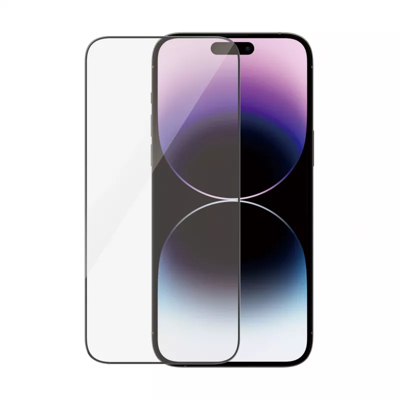 Proteção de ecrã PanzerGlass Apple iPhone 14 Pro Max Ultra-Wide Fit resistente a riscos e choques