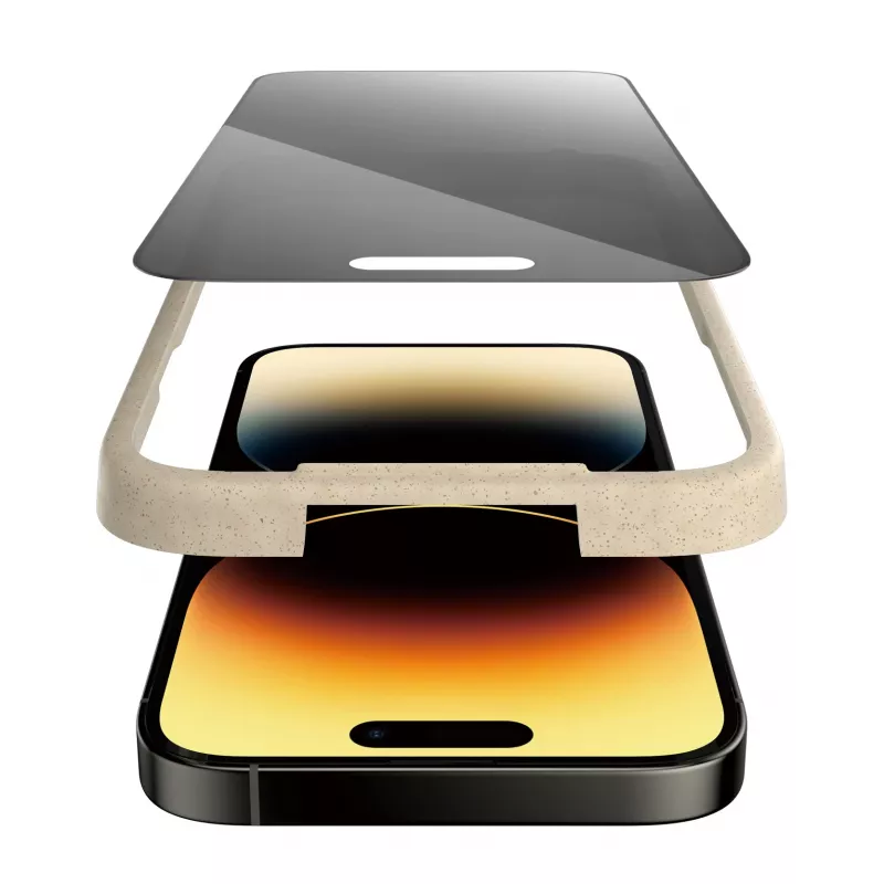 Proteção de ecrã PanzerGlass ® Privacy iPhone 14 Pro | Ultra-Wide Fit com EasyAligner