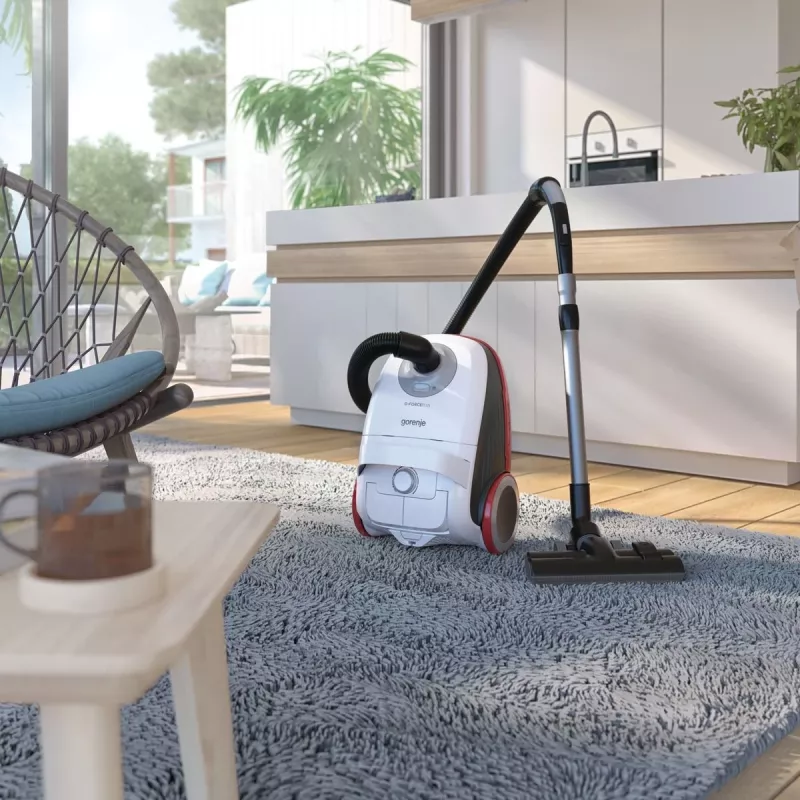 Aspirador de pó Gorenje 678487 — 700 W, limpeza a seco, saco de pó de 3 L, filtro HEPA