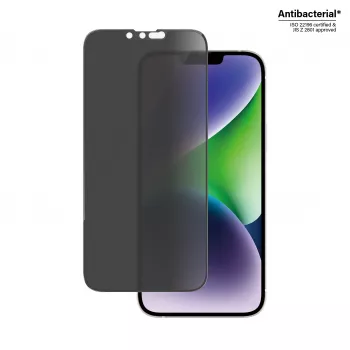 Película protetora de ecrã com proteção de privacidade PanzerGlass Apple iPhone 14 Plus 13 Pro Max resistente a riscos e impactos