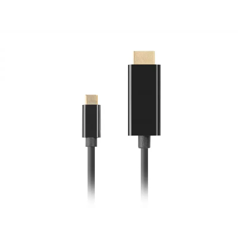 Cabo LANBERG USB-C(m) - HDMI(m) 1 m 4K 60 Hz preto