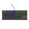 Teclado GENESIS Thor 303 TKL Gaming USB QWERTY preto RGB LED