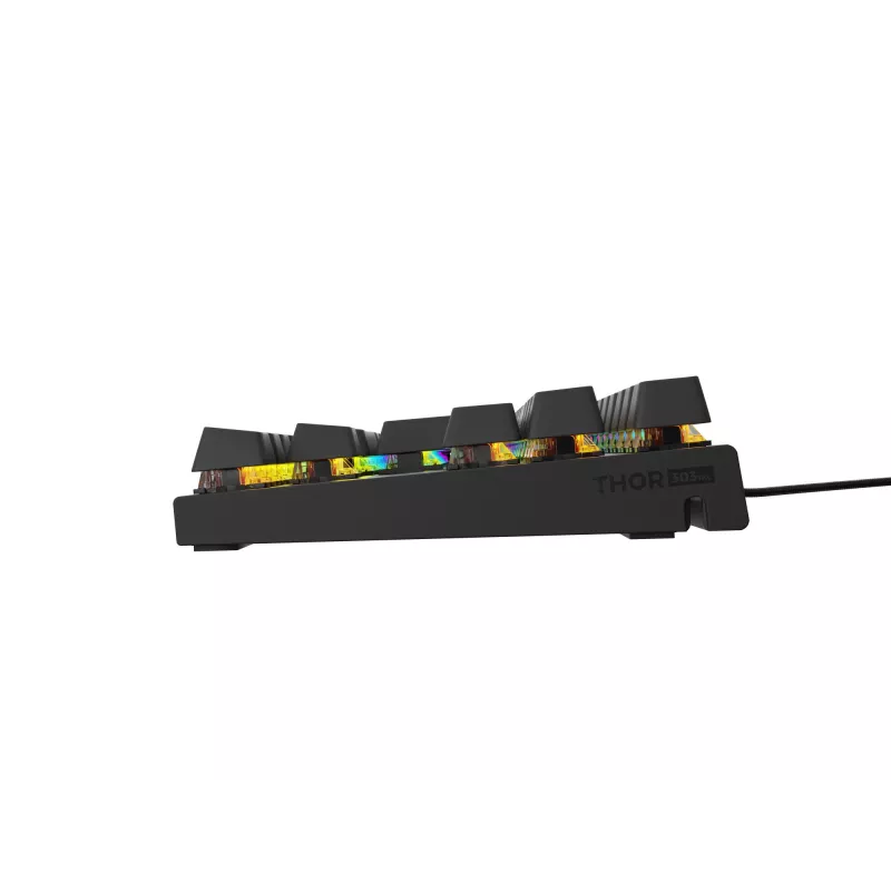 Teclado GENESIS Thor 303 TKL Gaming USB QWERTY preto RGB LED