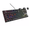 Teclado GENESIS Thor 303 TKL Gaming USB QWERTY preto RGB LED