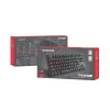 Teclado GENESIS Thor 303 TKL Gaming USB QWERTY preto RGB LED