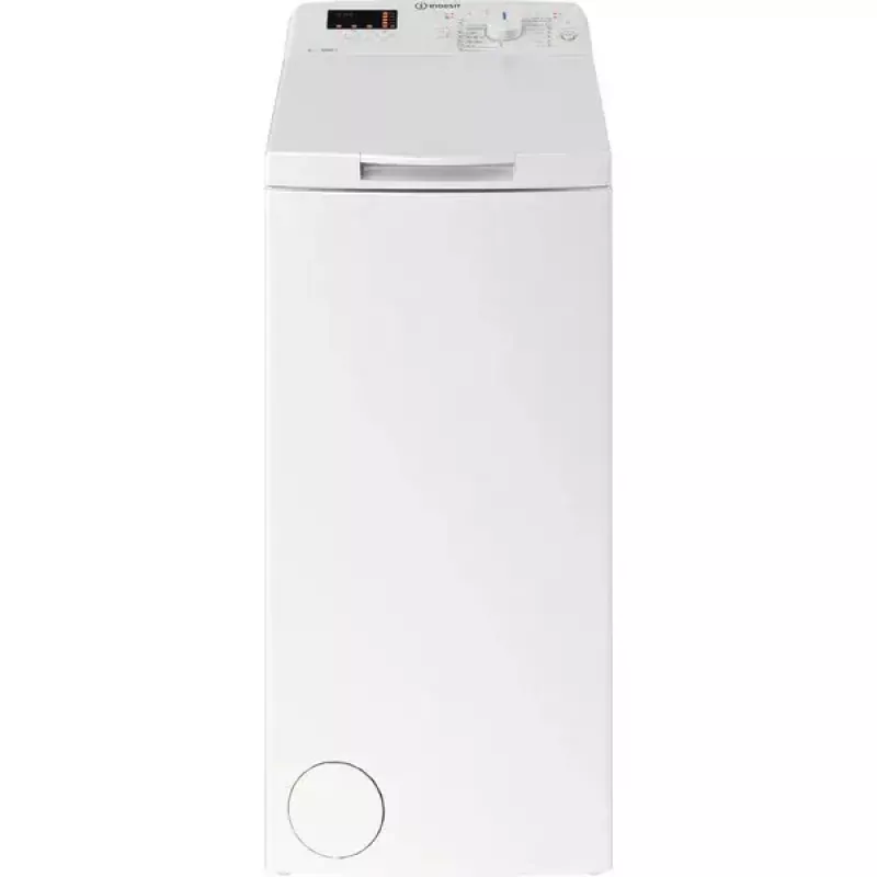 Máquina de lavar de carga superior INDESIT BTW S60400 EU/N — 6 kg, 1000 rpm, classe energética C, branco