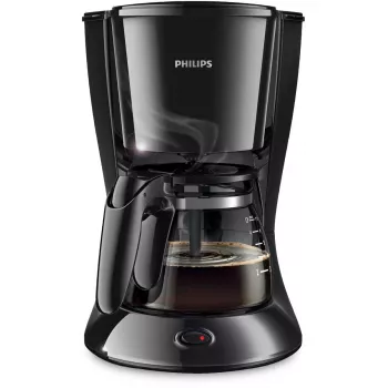 Máquina de café de filtro Philips HD7432/20 — 750 W, 1,2 L de capacidade de preparação (0,6 L de depósito), 7 chávenas, preto