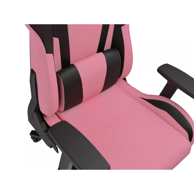 Cadeira gaming para PC GENESIS Nitro 720 com assento de ar preto rosa 150 kg