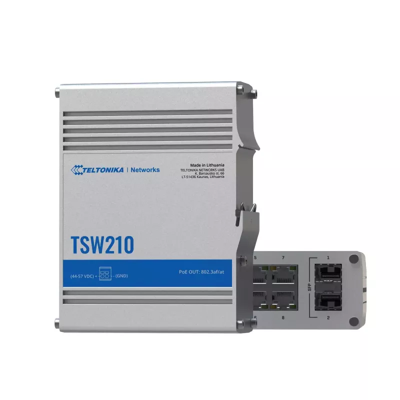 Comutador não gerido Teltonika TSW210