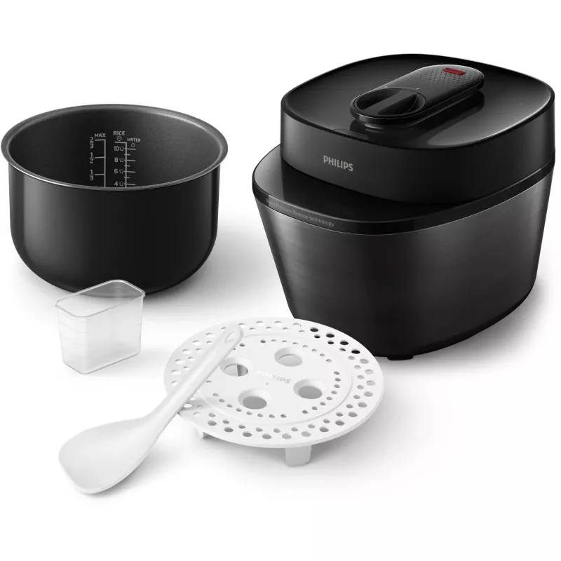 Philips All-in-One Cooker HD2151/40 multicooker, 5 l, 1000 W, preto