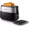 Torradeira Philips Daily Collection HD2517/90 8 2 fatias 900 W preto, prateado