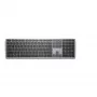 Teclado DELL Pro Plus - KB700 - russo (QWERTY), tamanho completo (100%), sem fios, RF Wireless + Bluetooth, QWERTY, cinzento