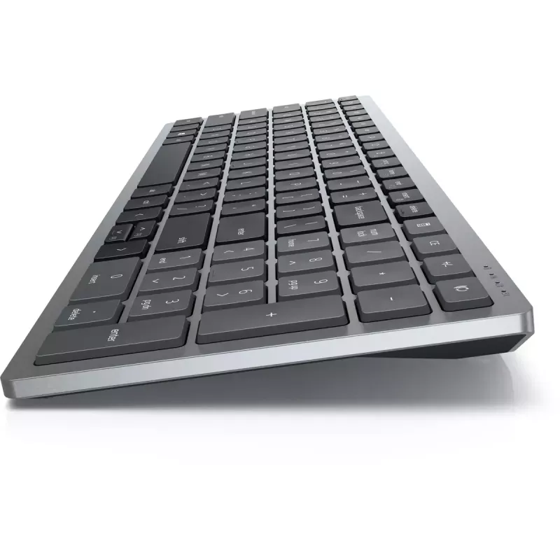 Teclado DELL KB740 Office RF Wireless + Bluetooth QWERTY US International cinzento preto