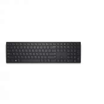 Teclado DELL Pro - KB500 - US International (QWERTY), tamanho completo (100%), sem fios, RF Wireless, QWERTY, preto