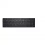 Teclado DELL Pro - KB500 - russo (QWERTY), tamanho completo (100%), sem fios, RF Wireless, interruptores plunger, QWERTY, preto