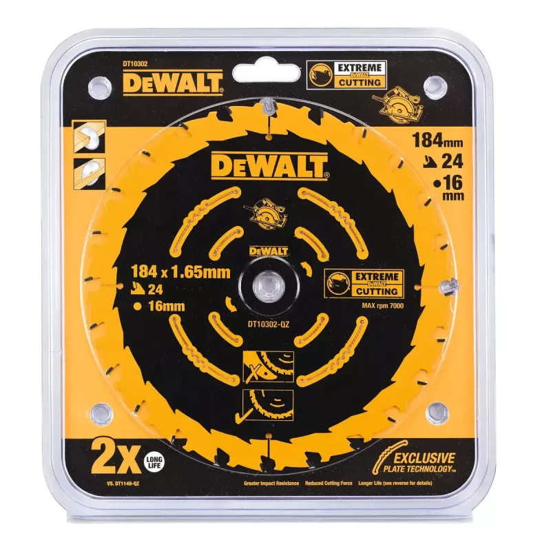 Disco de serra circular DeWALT DT10302-QZ 1 unid. vários materiais