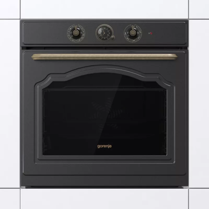 Gorenje BO3CO4L02 1 BOS67371CLB PL_ILCL, grande, elétrico, 77 L, 2300 W, 77 L, 2300 W
