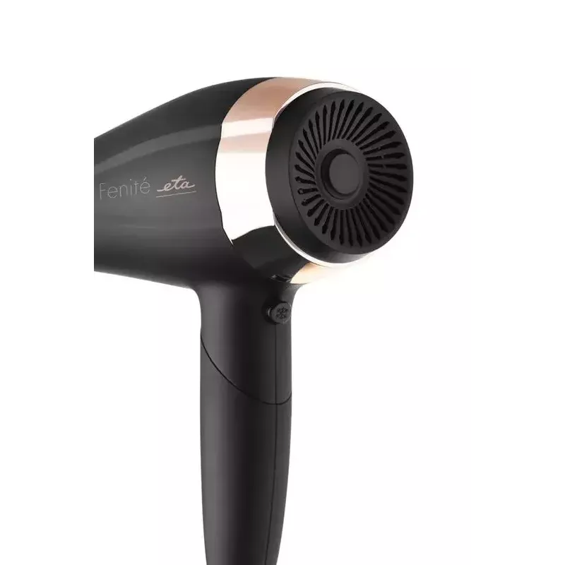 Secador de cabelo ETA ETA732090020 2200 W, iónico, jato de ar frio, 3 níveis de calor, 2 velocidades, preto