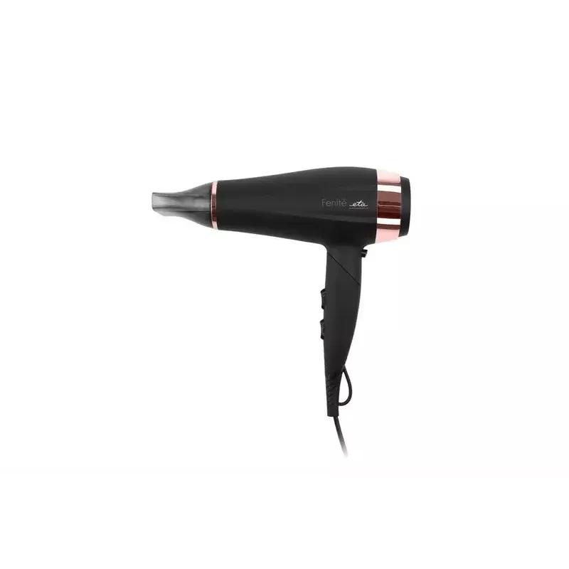 Secador de cabelo ETA ETA732090020 2200 W, iónico, jato de ar frio, 3 níveis de calor, 2 velocidades, preto