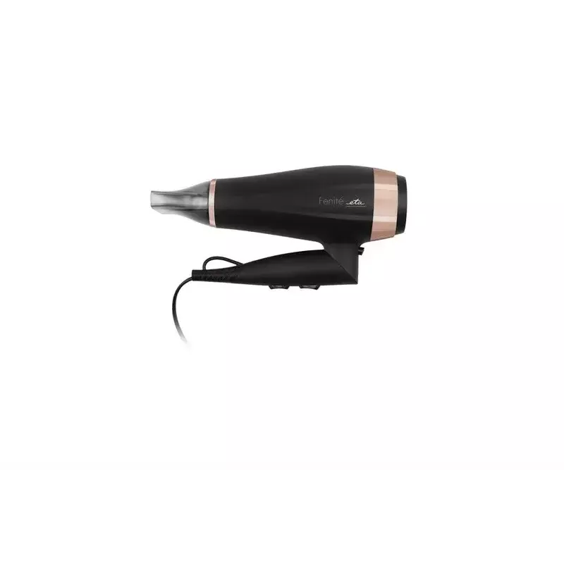 Secador de cabelo ETA ETA732090020 2200 W, iónico, jato de ar frio, 3 níveis de calor, 2 velocidades, preto