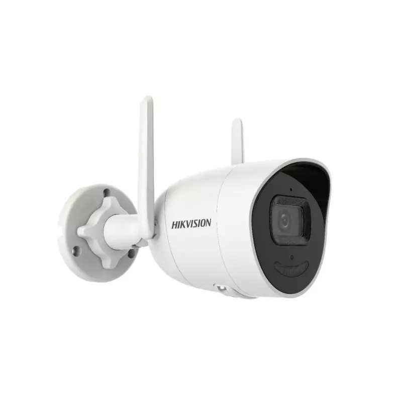 Câmara de vigilância IP Hikvision 4 MP exterior áudio bullet câmara de rede