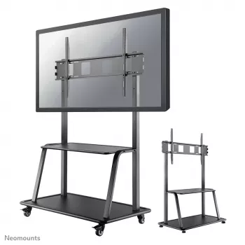 Suporte móvel para TV Neomounts NS-M4000 preto 60–105 polegadas, preto, base fixa, aço, 150 kg, 152,4 cm (60 polegadas), 2,67 m (105 polegadas)