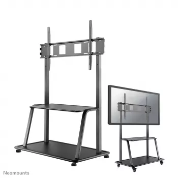 Suporte móvel para TV Neomounts NS-M4000 preto 60–105 polegadas, preto, base fixa, aço, 150 kg, 152,4 cm (60 polegadas), 2,67 m (105 polegadas)