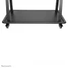 Neomounts NS-M4000BLACK carrinho para TV, suporte de chão 60-105 polegadas (152,4-267 cm), máx. 150 kg, VESA 200x200-1000x600, altura ajustável, com prateleira, preto