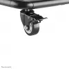 Neomounts NS-M4000BLACK carrinho para TV, suporte de chão 60-105 polegadas (152,4-267 cm), máx. 150 kg, VESA 200x200-1000x600, altura ajustável, com prateleira, preto