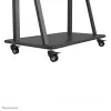 Neomounts NS-M4000BLACK carrinho para TV, suporte de chão 60-105 polegadas (152,4-267 cm), máx. 150 kg, VESA 200x200-1000x600, altura ajustável, com prateleira, preto