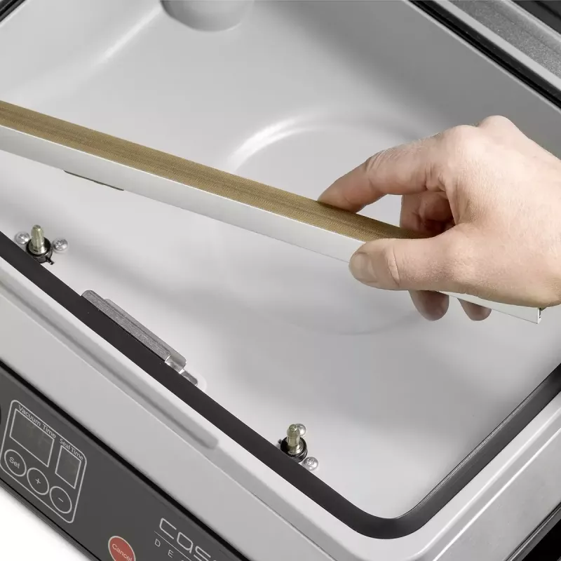 Máquina de vácuo Caso VacuChef 50 Power 300 W aço inoxidável modelo 01416 para conservação de alimentos