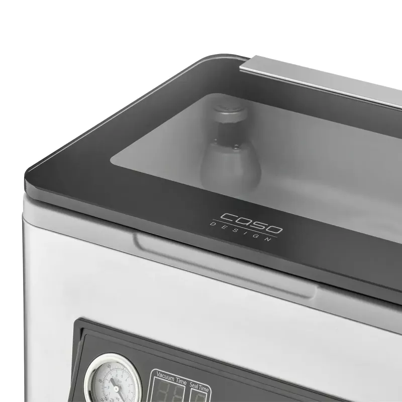 Máquina de vácuo Caso VacuChef 50 Power 300 W aço inoxidável modelo 01416 para conservação de alimentos