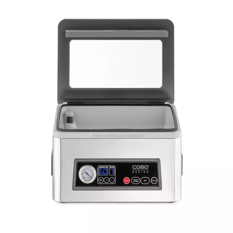 Máquina de vácuo Caso VacuChef 50 Power 300 W aço inoxidável modelo 01416 para conservação de alimentos
