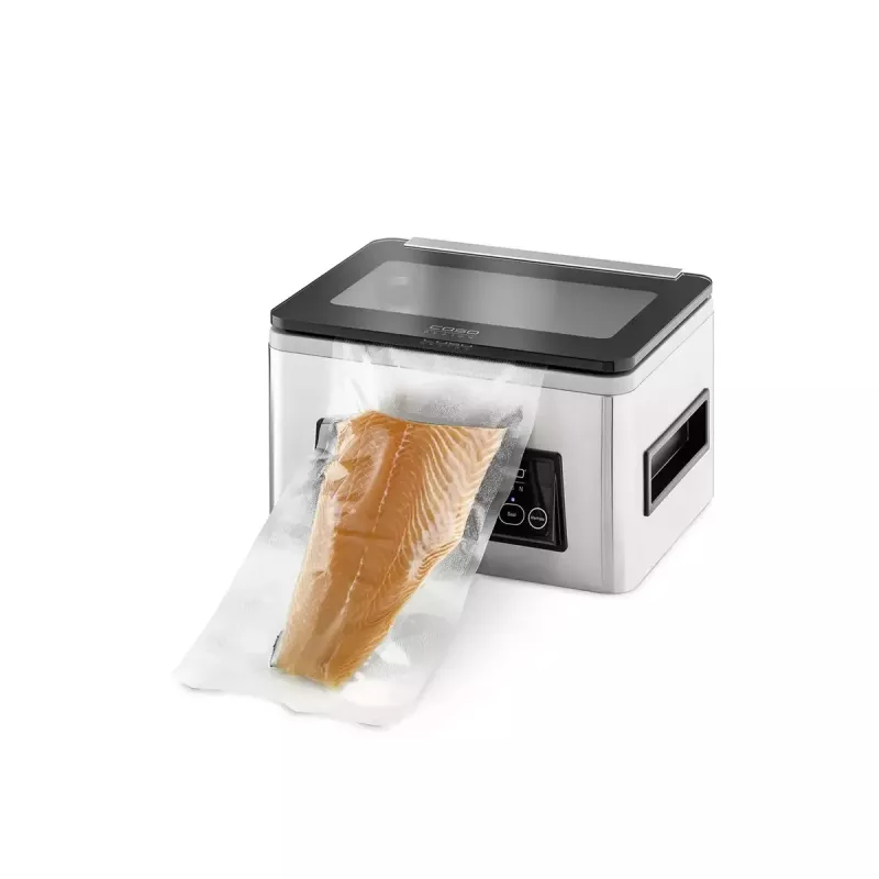 Máquina de vácuo Caso VacuChef 50 Power 300 W aço inoxidável modelo 01416 para conservação de alimentos