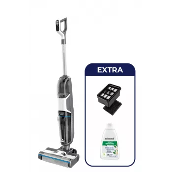 Aspirador vertical Bissell CrossWave HF3 Cordless Select bateria a seco e molhado sem saco 0 L 255 W cinzento, branco