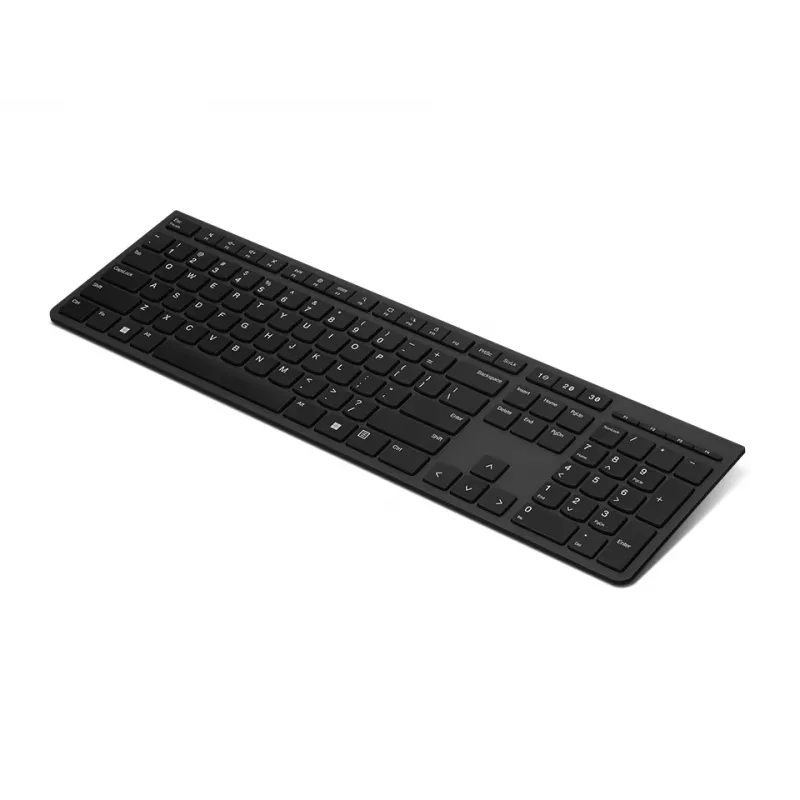 Teclado Lenovo 4Y41K04031 Office RF Wireless + Bluetooth US International Cinzento
